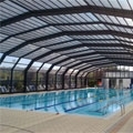 B. & O. Engeneering builds a large size public swimming-pool enclosure in the town of Ovada