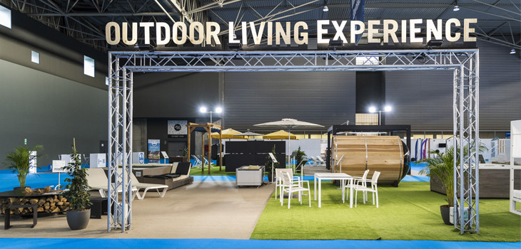 The ‘Outdoor Living Experience’ space