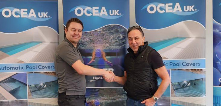 Anthony Gordon Ocea UK New business development manager and Alan Thorne Company Director