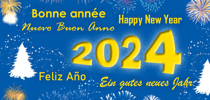 EuroSpaPoolNews les desea un Feliz Año Nuevo 2024
