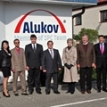 Distinguished Guest from the U.S.A. visits ALUKOV