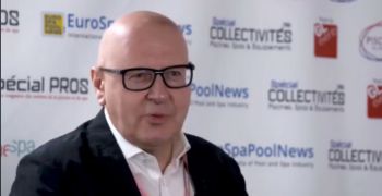 Andreas Weissenbacher, CEO of BWT, guest of Eurospapoolnews Pool Studio 2018