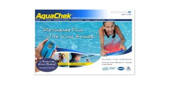 AquaChek renueva su sitio web