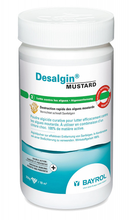 Desalgin® Mustard : nouveau produit algicide ciblant les algues moutardes