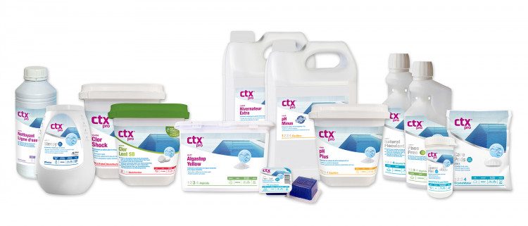 Gamme produits piscine CTX Pro