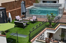 Le système de nage à turbine HydroStar, plaisir et détente garantis pour les piscines d’hôtel