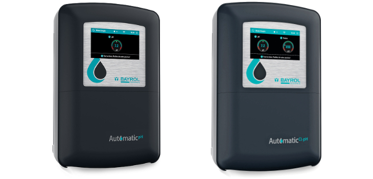 Automatic pH et Automatic Cl-pH de Bayrol régulation automatique piscine
