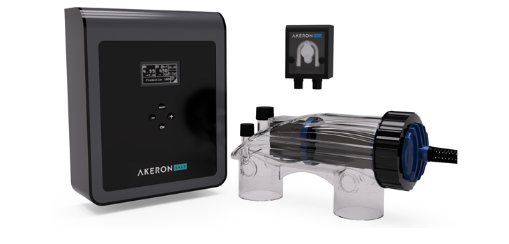 Nuevo electrolizador de alta gama AKERON SALT RX Connect