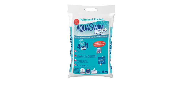 Sac de sel AquaSwim Acti+ avec poignée