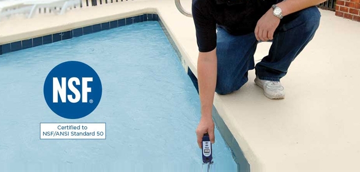pool water test quality Pool Photometer eXact® certification NSF 50 MAHC