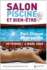 affiche salon piscine et bien-être Marseille