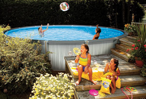 Piscine hors sol Trevi ronde
