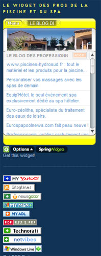 Rss et widget