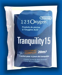 Sachet traitement piscine à l'oxygène actif