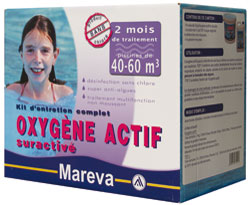 Mareva : kit oxygène actif 40-60 m³