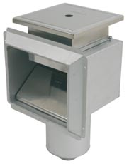 Pahlen :Skimmer de acero inoxidable para piscinas revestidas