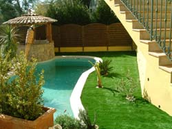 garden grass gazon piscine