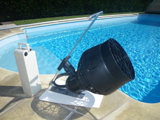 Poolwhirl - appareil de nage Ã  contre-courant avec batterie