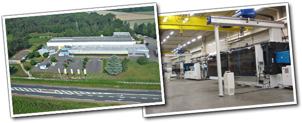 Site de production Mondial Piscine