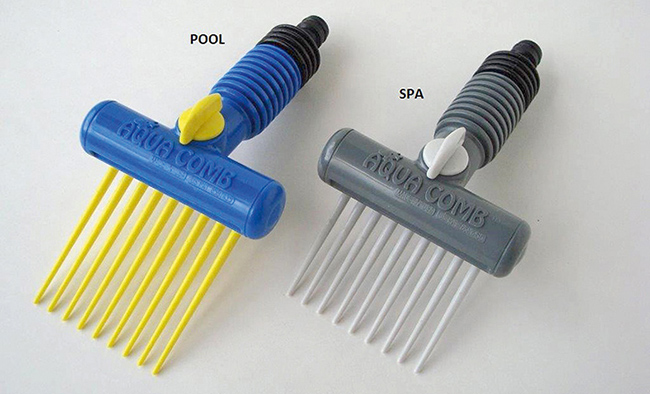 peigne pour filtre piscine et spa aqua comb