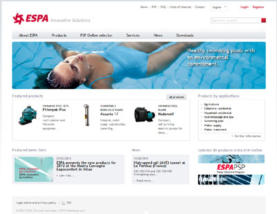 new ESPA web portal