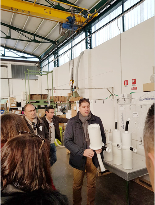 Fluidra : Laghetto Tour Février 2019 - Usine d'Agrisilos (Italie)