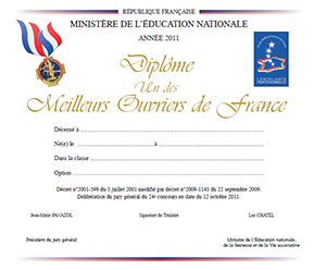 concours MOF