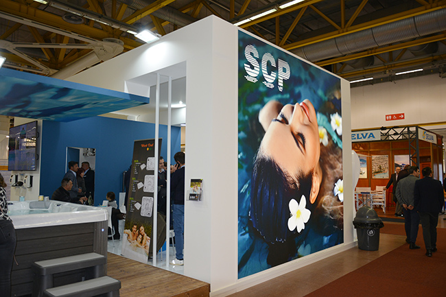 SCP Italy al salone Forum Piscine 2019: Benessere