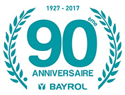 Logo Bayrol 90 ans