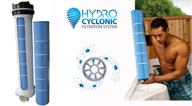 Coast spas Cyclonic filtration system