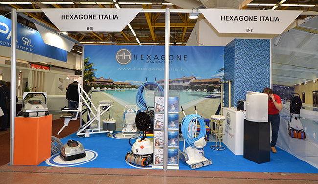 stand Hexagone ForumPiscine 2019