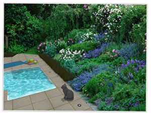Oneshot 3D Jardin fleuri