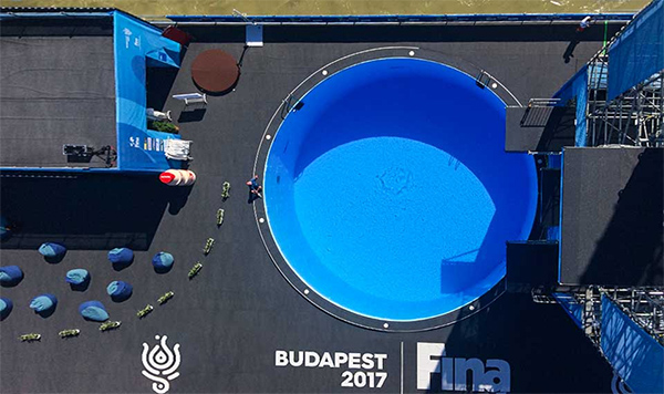 Myrtha pools Budapest 2017