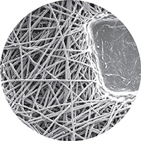 fibre tissu filtrant PLEATCO