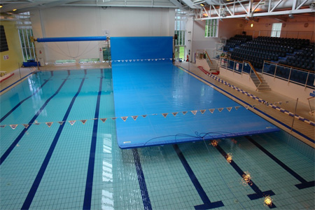 Plastica cover installed at Haslemere Leisure Centre