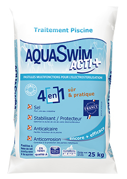 Aquaswim Acti+ sel sac 25 kg