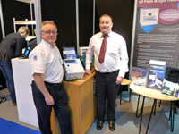 Steve Luckman (left) and sales manager Keith Adams.