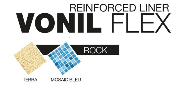 Vonil Flex reinforced liner Rock