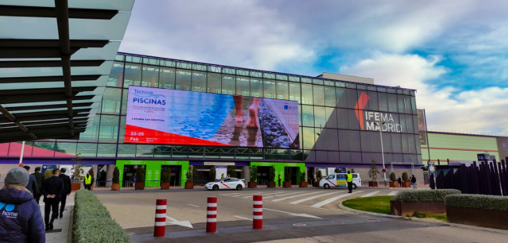 Tecnova Piscinas 2022 bringt hundert Unternehmen der Schwimmbadbranche zusammen