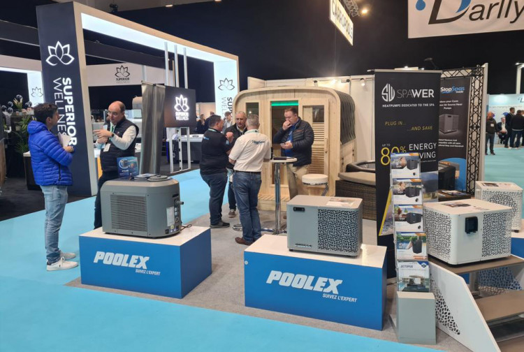 Poolex stand Spatex 2023