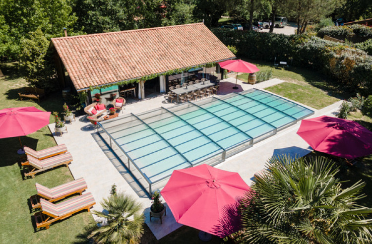 Cubierta piscina de Abridéal