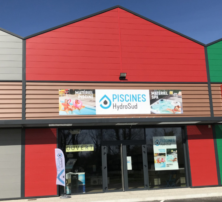 Magasin Piscines HydroSud Rochefort nouvel adhérent réseau piscinistes indépendants