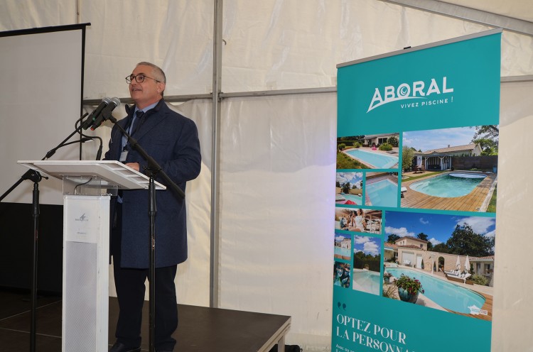 Alain gasciolli inauguration usine aboral