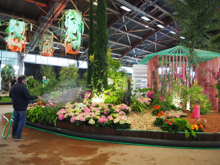 Stand entreprise Févriéro au 12e Floralies Internationales de Nantes