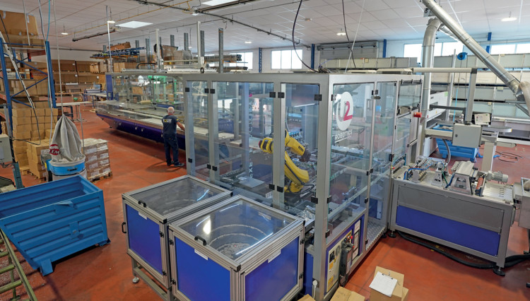 site de production du groupe L. T. F. à Saint-Médard-en-Jalles