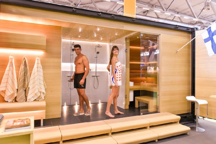 Stand Sauna aquanale 2019