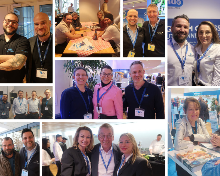 Gute Laune bei G&auml;sten und Gastgebern Aqua Solar