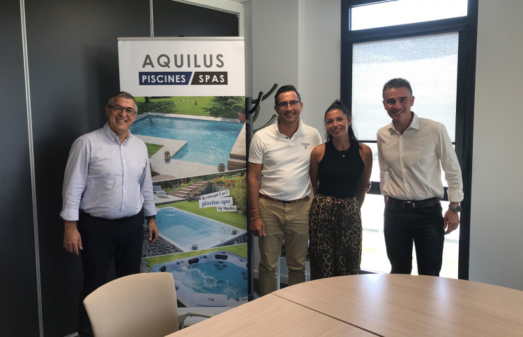 Aquailus Belfort (90) avec Xavier Fourel Président du Groupe Aquilus