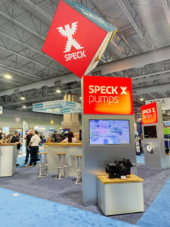 Pool & Spa Show 2024 Atlantic City Speck Pumps