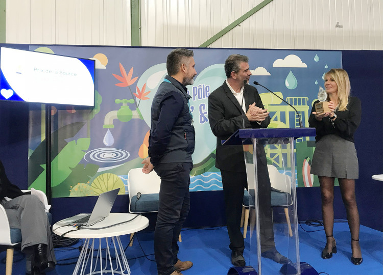 Prix remis à Fluidra filtre à perlite AstralPool Prix Innov & Eau 2025